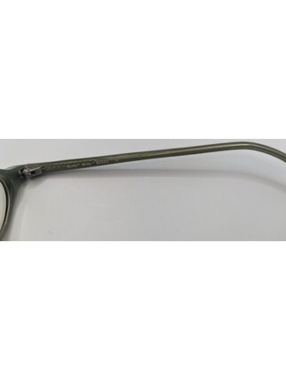 Nicole Miller Sweety Eyeglasses Frame Olive Translucent Green Oval  46-16-140 - Picture 6 of 15